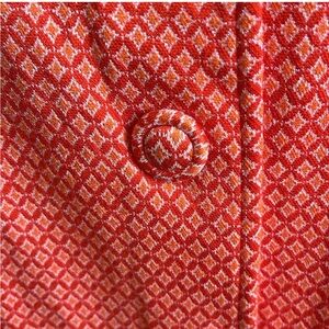 CAbi Orange Textured Jacket
